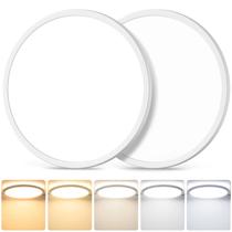 Luz de teto LED embutida GoBright 30cm 3200LM 24W 5 cores