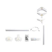 Luz De Teto LED Hexagonal Super Brilhante Em Forma De Colmeia Para Escritórios, Salas De Conferência