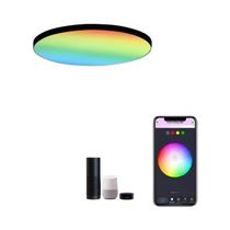 Luz De Teto LED Inteligente 24W Zigbee 3.0 RGBCW Regulável Com Controle Por Voz Compatível Com Alexa