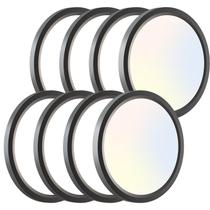 Luz de teto LED Zemty 6,5" redonda 12W 110V preta Luz de teto LED Zemty 6,5" redonda 12W 110V preta