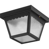 Luz de teto Progress Lighting P5727-31 19 cm de diâmetro. Preto fosco