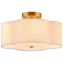 Luz de teto VONLUCE Semi Flush 33x18 cm em forma de trevo