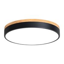 Luz de teto Yiisem Dimmable Wood 40cm 36W 110V Luz de teto Yiisem Dimmable Wood 40cm 36W 110V