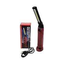 Luz De Trabalho COB Recarregável USB Portátil 180 graus Holofote Magnético De Emergência Dobrável Para