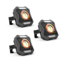 Luz de trabalho DURACELL com base giratória de 1500 lúmens recarregável
