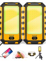 Luz de trabalho innofox LED recarregável 40W 1500 lúmens laranja