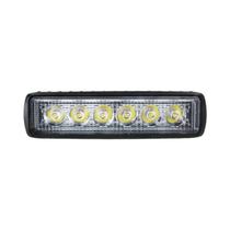 Luz de Trabalho LED 18W para Carro - Alto Brilho, 6 LEDs, Universal