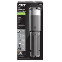 Luz de trabalho LED com tripé elétrico de 1000 lúmens USB-C Luz de trabalho LED com tripé elétrico de 1000 lúmens USB-C