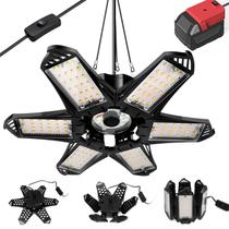 Luz de trabalho LED LIVOWALNY 68W 6800LM com bateria Milwaukee 18V Luz de trabalho LED LIVOWALNY 68W 6800LM com bateria Milwaukee 18V