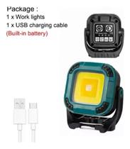 Luz De Trabalho Led Recarregável Portátil Mini Super Potente