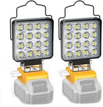 Luz de trabalho LED sem fio Ecarke 20V compatível com DeWalt