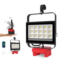 Luz de trabalho LED sem fio T-sunicem 18V 60W 6000LM USB Luz de trabalho LED sem fio T-sunicem 18V 60W 6000LM USB