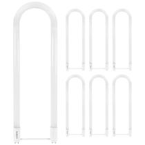 Luz de tubo LED LUXRITE U Bend T8 T12 18W (32W Eq) 3000K G13