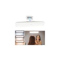 Luz de vaidade sem fio EZVALO, recarregável, 3 modos de cor Luz de vaidade sem fio EZVALO, recarregável, 3 modos de cor