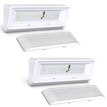 Luz de varanda LED Leisure LED XL 650 lúmens 12 V, pacote com 2 unidades, branca Luz de varanda LED Leisure LED XL 650 lúmens 12 V, pacote com 2 unidades, branca