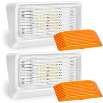 Luz de varanda LED para trailers Kohree 320 lúmens 12V, 2 pacotes à prova d'água