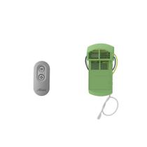 Luz de ventilador cinza Dove com controle remoto Hunter 99772 Luz de ventilador cinza Dove com controle remoto Hunter 99772