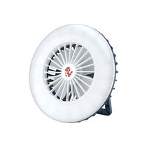 Luz de ventilador de acampamento LED multifuncional para uso externo