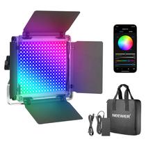 Luz de vídeo LED Neewer 660 PRO RGB 50W com controle APP CRI 97+