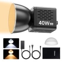 Luz de vídeo LED ULANZI 40W Pro portátil com bateria de 3400mAh