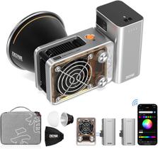Luz de vídeo LED ZHIYUN Molus X60 RGB Pro 60W com 2 baterias