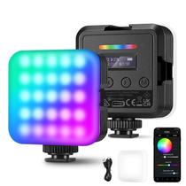 Luz de vídeo RGB Neewer RGB62 com controle de APP CRI97+ 2500K-8500K Luz de vídeo RGB Neewer RGB62 com controle de APP CRI97+ 2500K-8500K