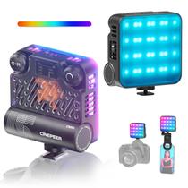 Luz de vídeo ZHIYUN CINEPEER CM15 15W RGB 2500K-10000K com bateria Luz de vídeo ZHIYUN CINEPEER CM15 15W RGB 2500K-10000K com bateria