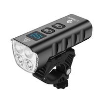 Luz Dianteira de Bicicleta Recarregável 6400mAh - 2400lm LED - Farol de Ciclismo