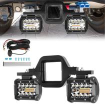 Luz elétrica BESTZHEYU 4" 60W LED Tow Hitch Backup Light