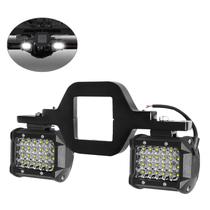 Luz Elétrica BESTZHEYU 4 polegadas 72W LED Quad Row