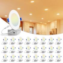 Luz Embutida LED VOLISUN 4" 9,5W 2700K-5000K Regulável