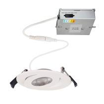Luz embutida WAC Lighting Lotos 4 polegadas ajustável 9W 120V-277V