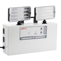 Luz Emergência Com Led 2000 Lúmens Ba255 Unitel Luz Emergência Com Led 2000 Lúmens Ba255 Unitel