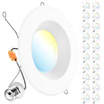 Luz Empotrada Sunco 6" 13W 965LM Regulable 5CCT Paquete de 20