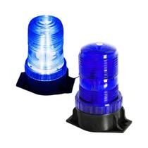 Luz Estroboscópica de Emergência LED de Alta Potência 12-80V - Âmbar, Azul e Vermelho