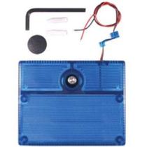 Luz estroboscópica Elk SL1B 12VDC azul à prova de intempéries com garantia Luz estroboscópica Elk SL1B 12VDC azul à prova de intempéries com garantia