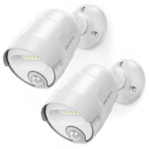 Luz externa com sensor de movimento Mecanto 4000 mAh 600 lúmens Luz externa com sensor de movimento Mecanto 4000 mAh 600 lúmens