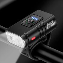 Luz Farol Bike Sinalizador Recarregável Usb Led Luz Farol Bike Sinalizador Recarregável Usb Led