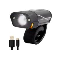 Luz Farol Bike Sinalizador Recarregável Usb Led T6 Forte NF 8525