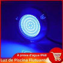 Luz Flutuante LED Azul À Prova d'Água IP68 Para Piscina E Jardim, Lâmpada Decorativa Externa Luz Flutuante LED Azul À Prova d'Água IP68 Para Piscina E Jardim, Lâmpada Decorativa Externa