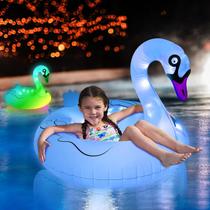 Luz Flutuante para Piscina SUPERNIGHT Swan - 7 Modos - 26cm