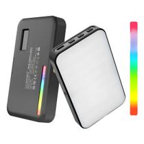 Luz Fotografia Led Rgb 2500k-9000k Portátil Vídeo Foto W140v