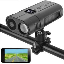 Luz frontal de bicicleta PIEPIE 1080P HD, gravador 64GB 10H Luz frontal de bicicleta PIEPIE 1080P HD, gravador 64GB 10H