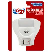 Luz Guia Noturna G20 Led 1W Bivolt