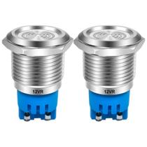 Luz indicadora + Buzzer Gebildet DC 12V Waterproof IP65