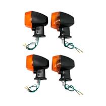 Luz Indicadora De Sinal De Direção Dianteira Para Motocicleta 2pçs 4pçs Para KLE 250 400 50 ZXR250 Luz Indicadora De Sinal De Direção Dianteira Para Motocicleta 2pçs 4pçs Para KLE 250 400 50 ZXR250