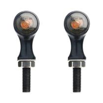Luz Indicadora De Sinal De Direção LED Retro Para Motocicleta 8mm Para Harley Yamaha Cafe Racer Luz Indicadora De Sinal De Direção LED Retro Para Motocicleta 8mm Para Harley Yamaha Cafe Racer
