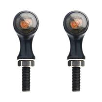 Luz Indicadora De Sinal De Direção LED Retro Para Motocicleta 8mm Para Harley Yamaha Cafe Racer