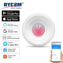 Luz Inteligente WiFi Com Sensor De Movimento PIR Detector Infravermelho Suporte Para Alexa Google