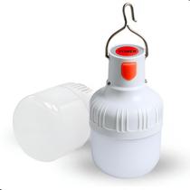 Luz Lâmpada De Led Bulbo Recarregável 15W Usb Bivolt Potente Luz Lâmpada De Led Bulbo Recarregável 15W Usb Bivolt Potente